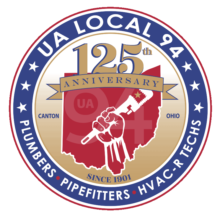 UA Local 94 - 125th Anniversary Logo